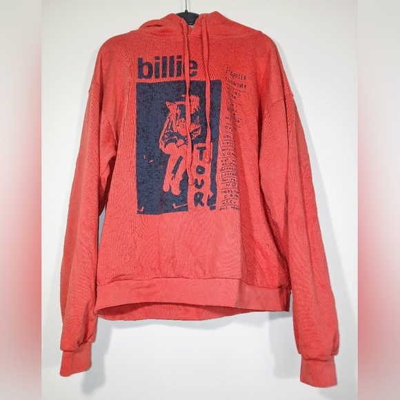 BILLIE EILISH HAPPIER THAN EVER CONCERT HOODIE. - Picture 1 of 4